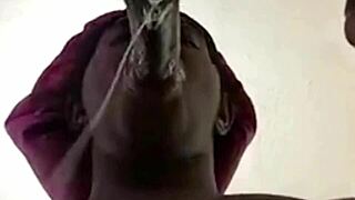 Super sloppy blowjob with deep throat action