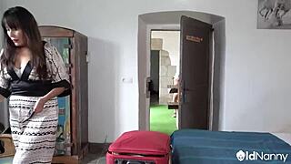 Spanish milf masturbates with toys as curvy mature
