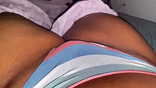 the neighbor sent a video of her masturbating at night when her husband is away