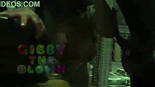 queen rogue and gibby the clown make cosplay sex tape
