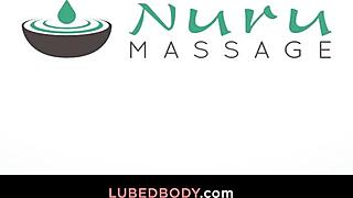 stressed couple tries nuru massage for closeness