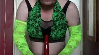 Bisexual Crossdresser Wants Deepthroat From Real Cock After Ass