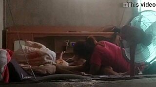 with friends when we are alone at home