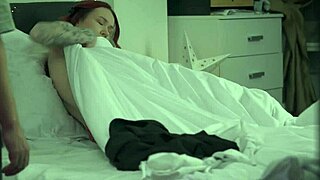 My stepdaughter sneaks into my bed on new years - will i teach her how to ride my cock