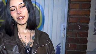 i can fix her goth girl meets her ex and screams in orgasm
