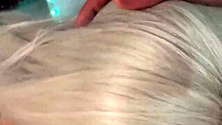 Blonde brazilian witch gives deep halloween blowjob