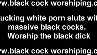 His Big Black Cock Is Going To Really Punish My Pussy