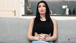 clea gaultier does a casting interview