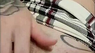 redhead brazilian records her holes for web