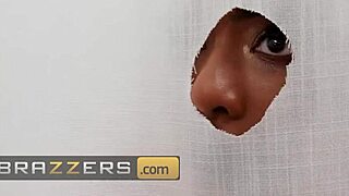 Kira noir gets gloryhole face fucked till cum!