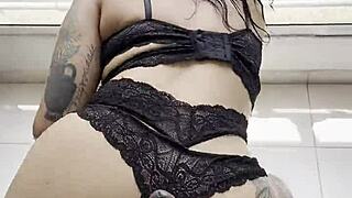 Big booty brazilian fucked by american daddy