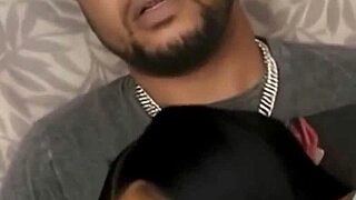 AI GENERATED 18 YEAR OLD EBONY MODEL SUCKING LONG COCK