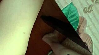 My classmate and i masturbate riskily under the table in class