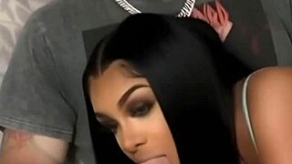 AI GENERATED 18 YEAR OLD EBONY MODEL SUCKING LONG COCK