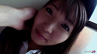 Japanese Teen With Big Natural Tits Gets First Pov Fuck
