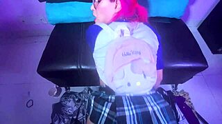 faldita de puta with huge dildos destroying my ass