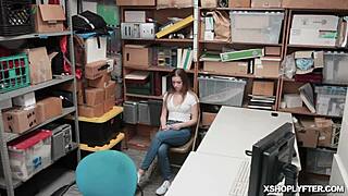 Shoplyfter Bounces Her Tight Pussy On Lp Officer Cock