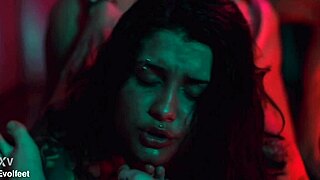 Intense foot sex threesome with acidalia mad maxxx and rotten venus