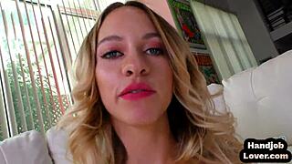 Braces teen 18+ tugs pov dick while on phone with boyfriend