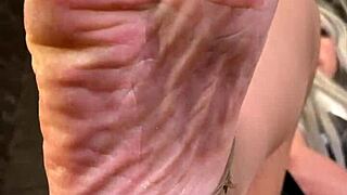 i wiggle my pretty bare toes near your face
