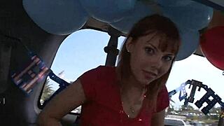 redhead babe delila darling fucks outdoors