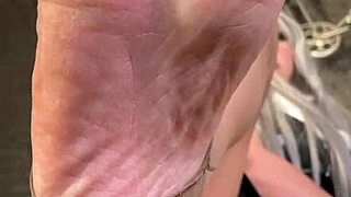 i wiggle my pretty bare toes near your face