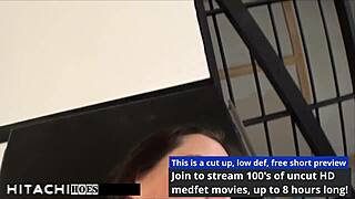 Slut gets mandatory hitachi orgasms from nurse jasmine mendez