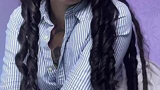 A hairy elf gives sloppy blowjob joi