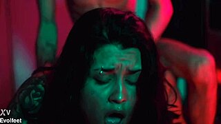 Intense foot sex threesome with acidalia mad maxxx and rotten venus