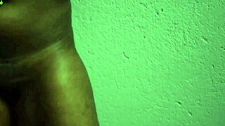 Horny south african slut shaking her big ass and seducing step son