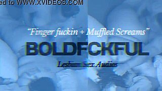 Black lesbians finger each other passionately