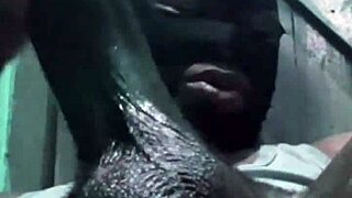 Bodybuilder jerks bbc outdoors secretly