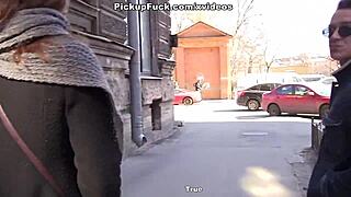 sexy girls shows tits to horny tourists scene 2
