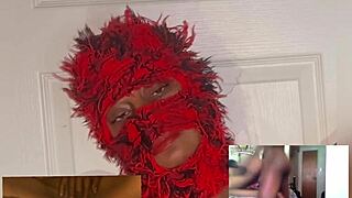 reaction video ebony squirt while watching xvideos eye rolling orgasms