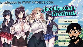 The succubus seduces busty milfs with thanks