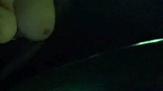 italian big tits milf artemisia love flashes while driving