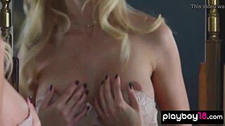 big boobed shera bechard sensual striptease session