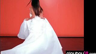 petite japanese babe hiromi oshima reveals her huge natural boobs