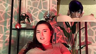 React try to cum with hentai futanari