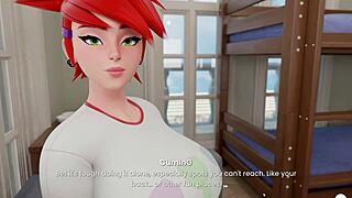 Mansion Days Taboo Hentai Game Ep 13 Risky Blowjob