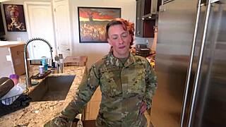 My military stepmom turns me into a man with lola maverick