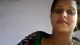 bhabhi shows her boobs in bondage