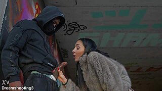 dominicano pounds italian hard under barcelona bridge