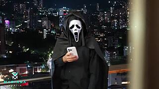 A ghost fucks me savagely on halloween night