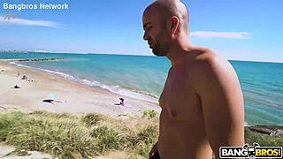 public revenge fuck with shaved latina outdoors