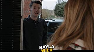 Mature milf seduces young neighbor with juicy pussy