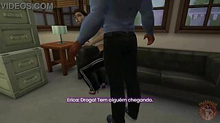 episodio 2 novinha perdendo a virgindade com idoso e aluna safada dando para o diretor novela visual pt-br estilo rpg com narracao the sims