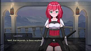 gameplay shows slave lord bondage fantasy with pretty souvenir