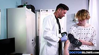 Doctor Spies On Twink Patient Then Fucks Tight Ass