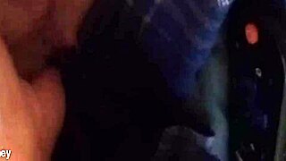 Horny couple gets wild in bed